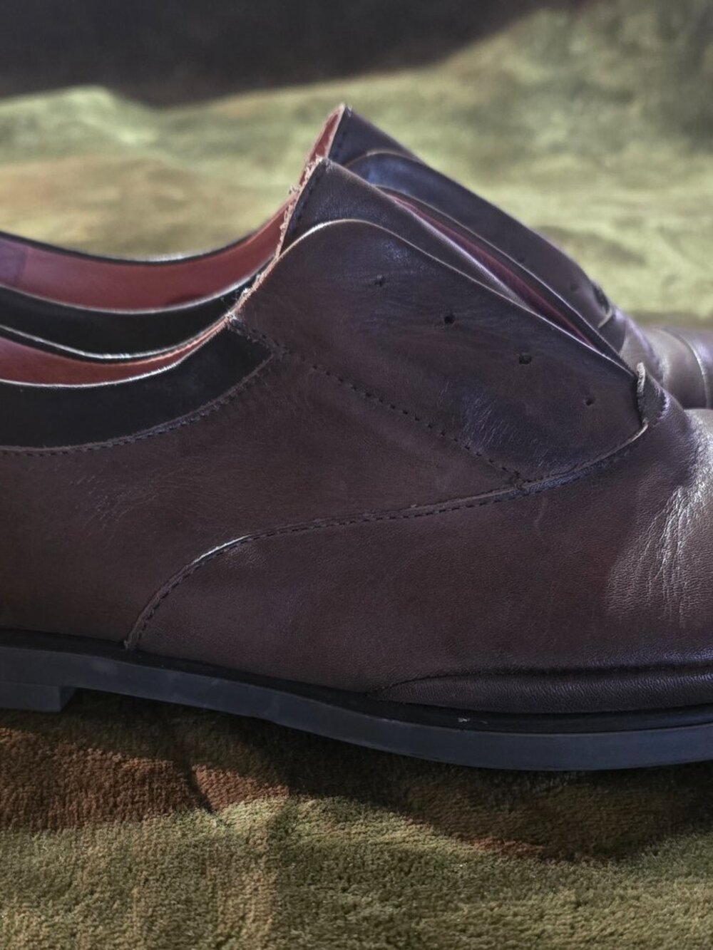 Pikolinos Pyrgos Laceless Slip-On Oxford Women's EU 40 US 9-9.5 Leather - Picture 4 of 5